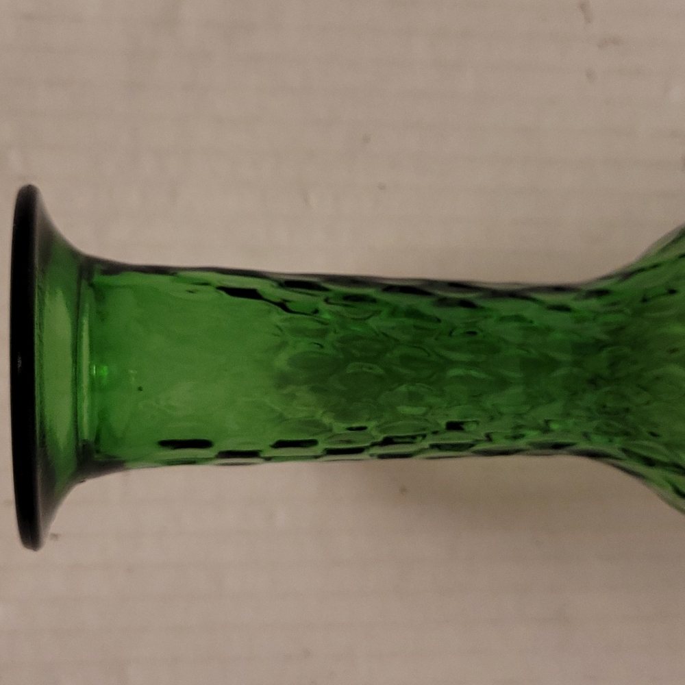 Vintage E.O. Brody Co. Green Glass Bud Vase - Picture 6 of 16